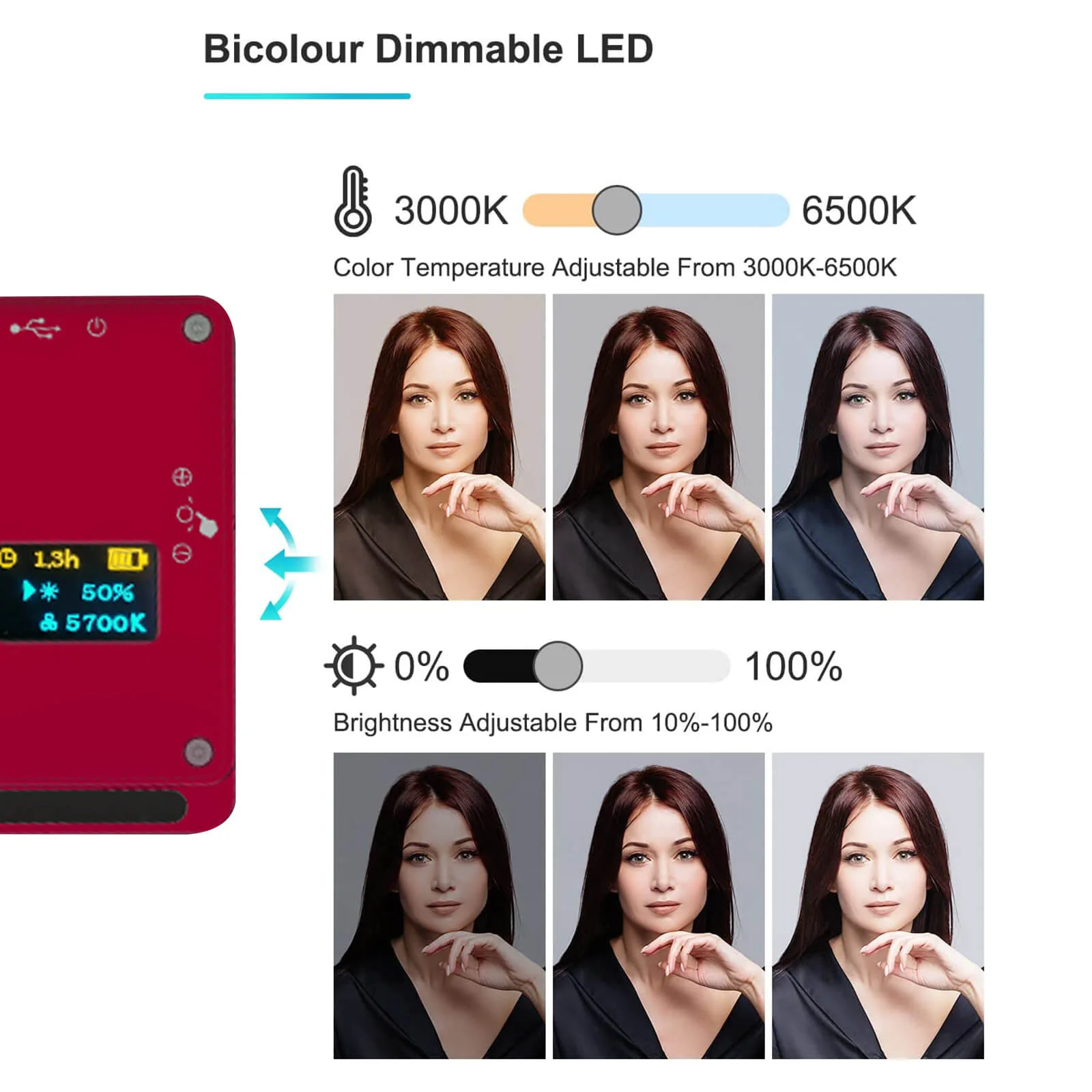 Moman ML3-D Camera LED Light - Image 4