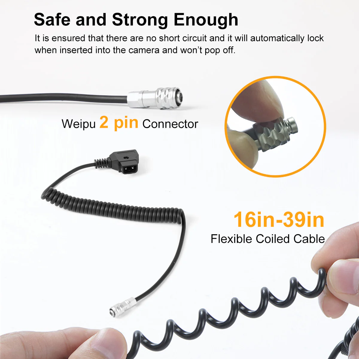 Gimpro BMPCC D-tap to Bmpcc 4k Power Cable - Image 5