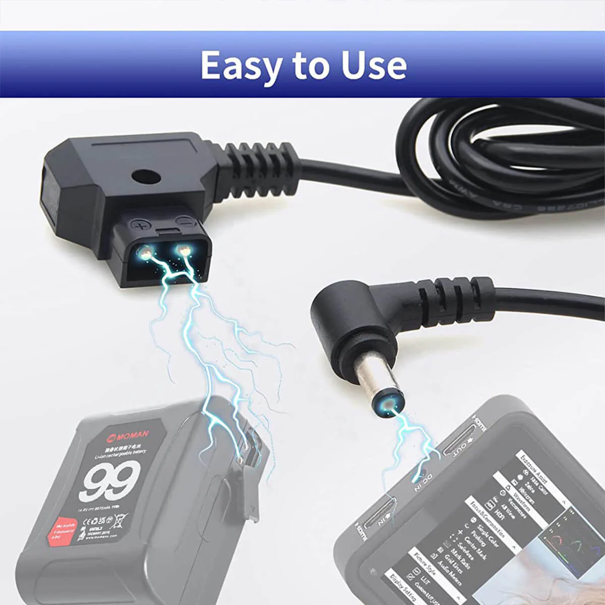 Moman Dtap12 D Tap to DC Cable - Image 5