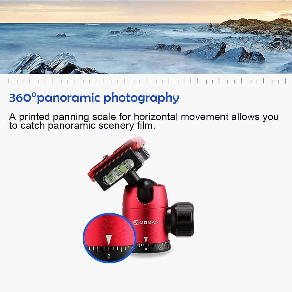 Moman BH01 Camera Tripod Ball Head - Image 4