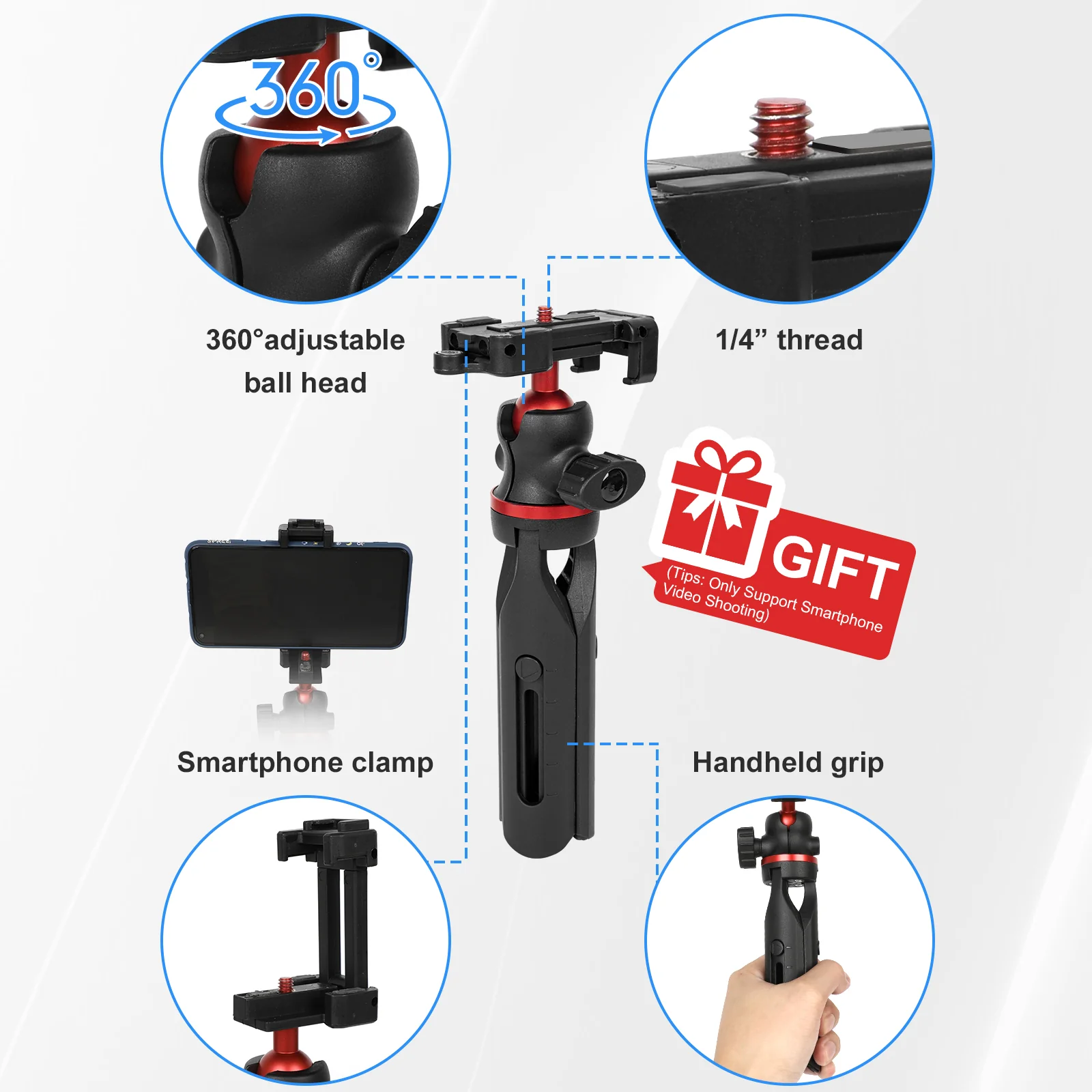Moman MT1 Smartphone Teleprompter - Image 4