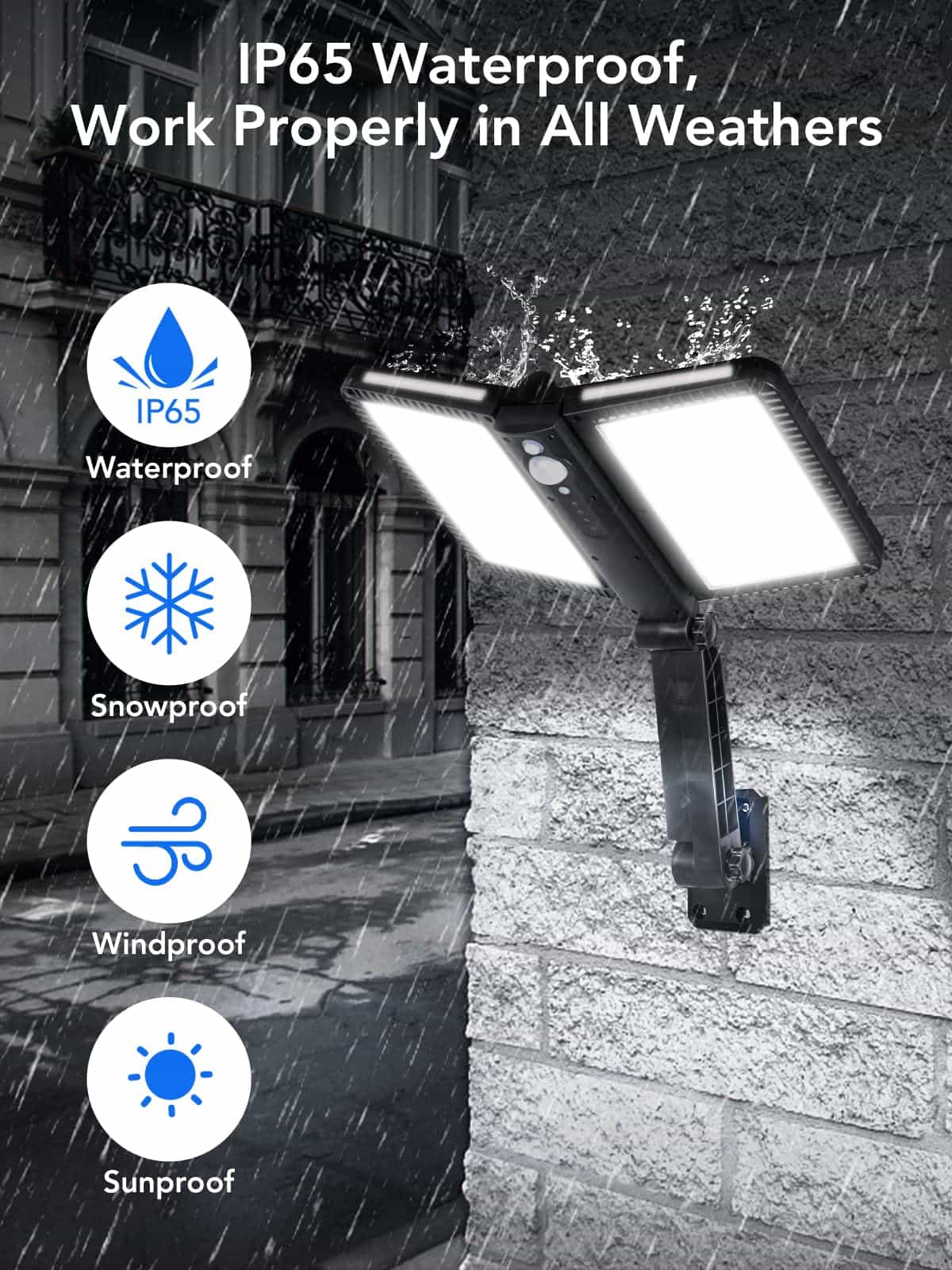 Moman SL218 Outdoor LED Solar Spotlight - Image 5