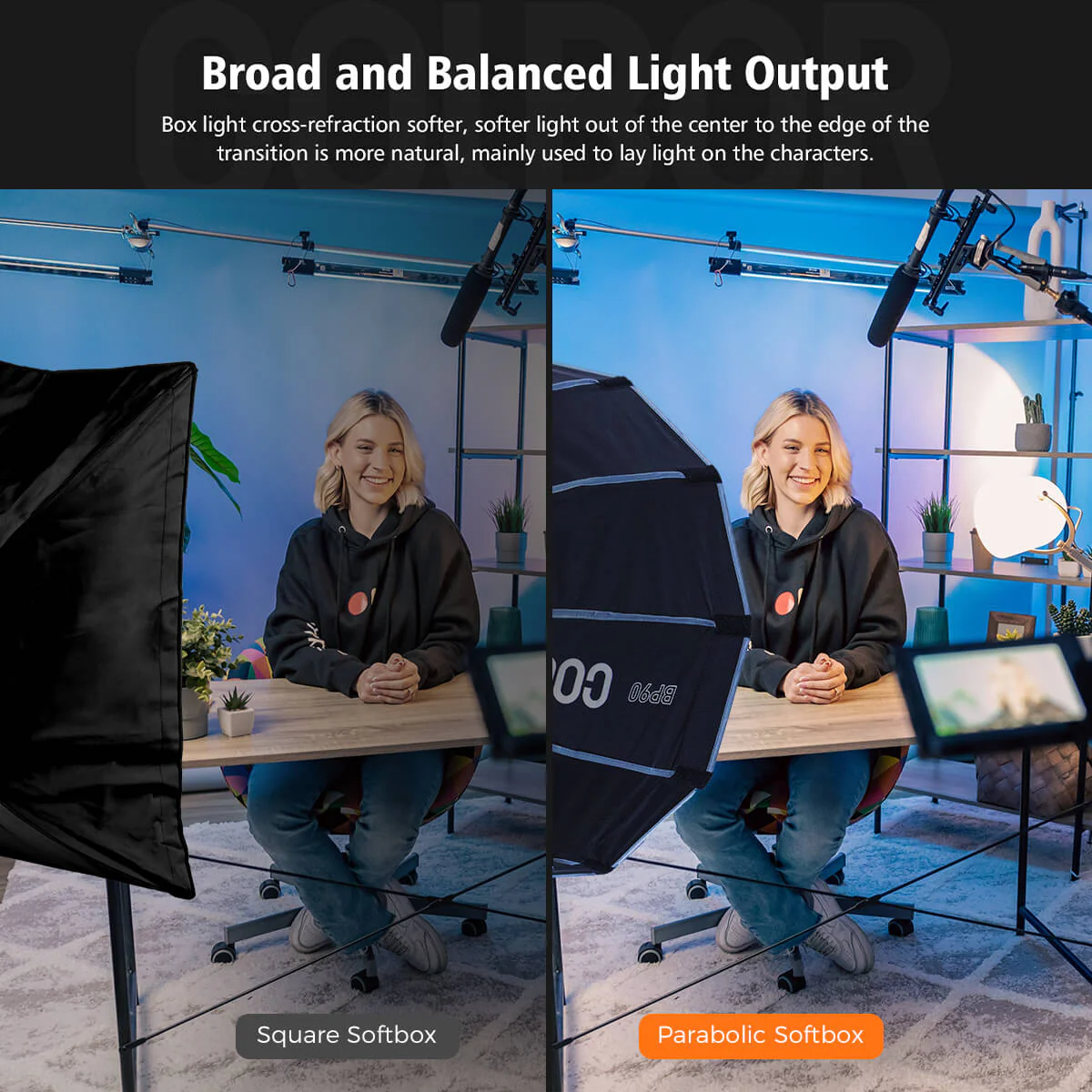 COLBOR BP90 Parabolic Softbox of 90cm - Image 3