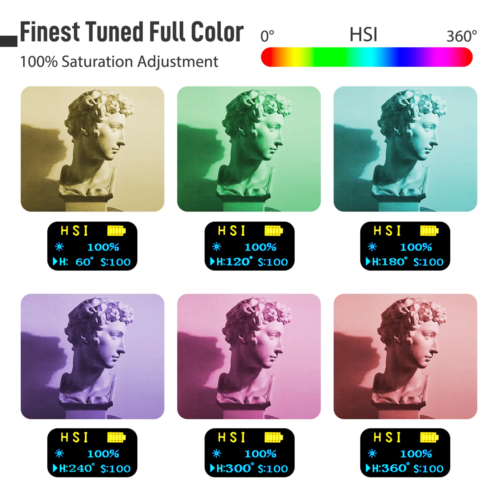 Moman ML9-RGB Best RGB Camera Light - Image 5