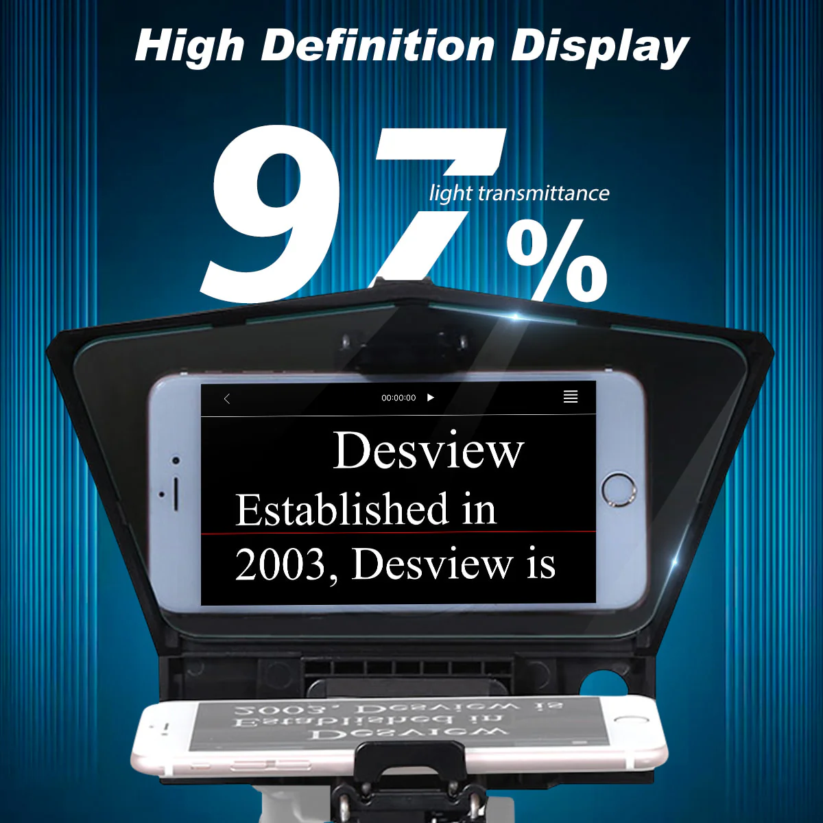 Desview T2 Teleprompter for Cell Phone - Image 3